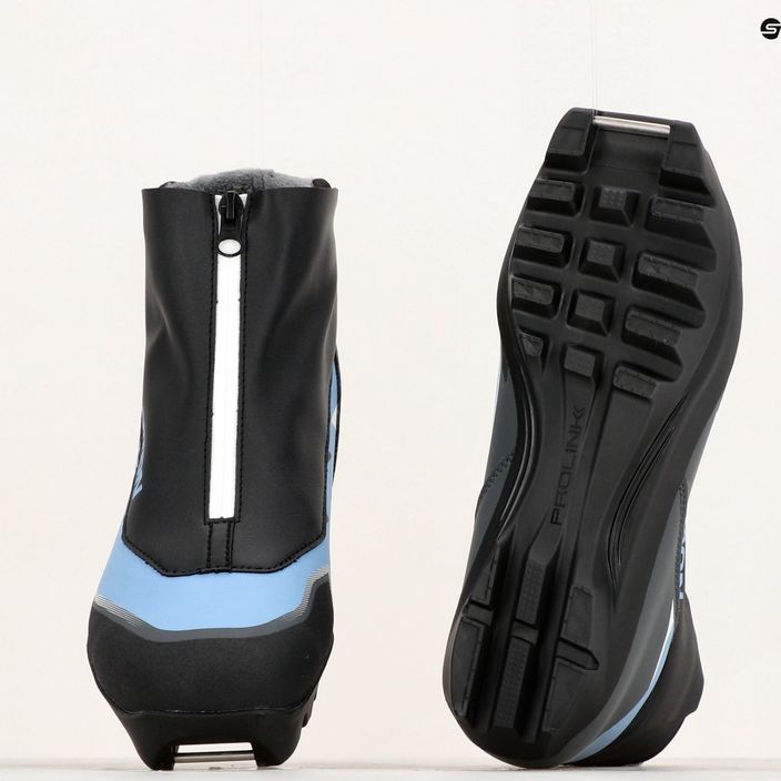Women's cross-country ski boots Salomon Vitane black/castlerock/dusty blue 15