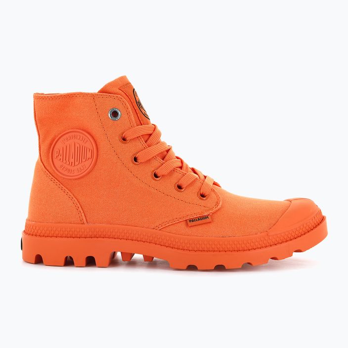 Palladium Mono Chrome bright orange shoes 2