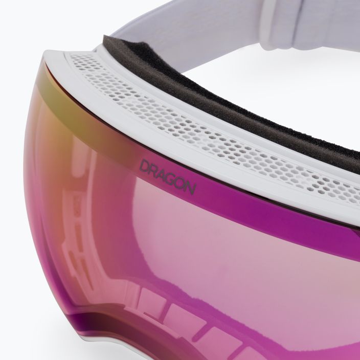 DRAGON X2S whiteout/lumalens pink ion/lumalens dark smoke ski goggles 30786/7230195 6