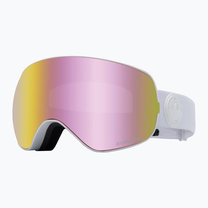 DRAGON X2S whiteout/lumalens pink ion/lumalens dark smoke ski goggles 30786/7230195 8