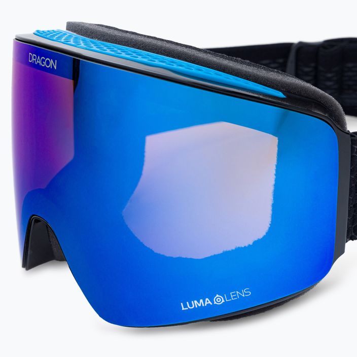 DRAGON PXV split/lumalens blue ion/lumalens amber ski goggles 38280/6534003 6