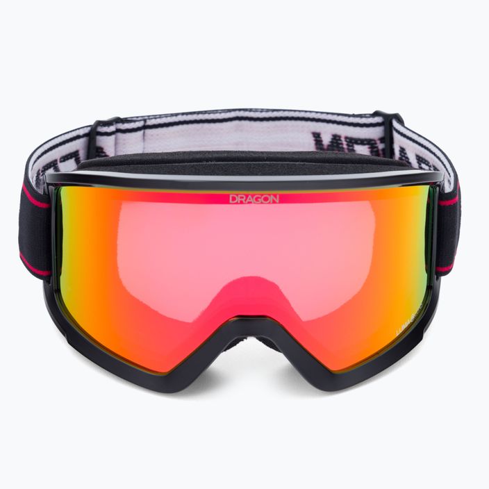 DRAGON DX3 OTG infrared/lumalens red ion ski goggles 2