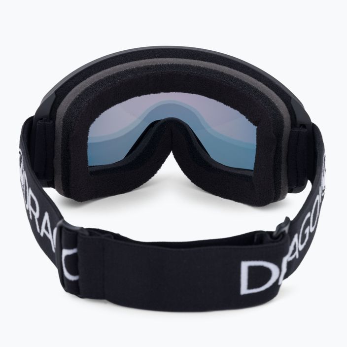 DRAGON DXT OTG black/lumalens red ion ski goggles 3