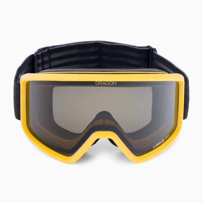 DRAGON DXT ski goggles OTG block dark/lumalens smoke 47022-700 2