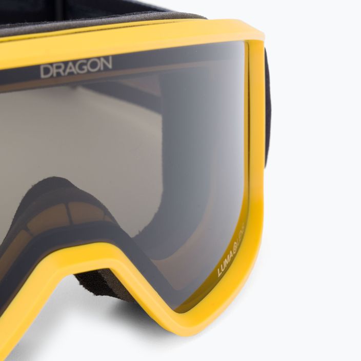 DRAGON DXT ski goggles OTG block dark/lumalens smoke 47022-700 5