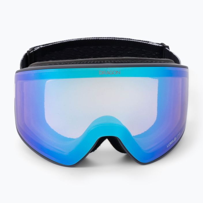 DRAGON PXV2 boulder/lumalens flash blue/lumalens midnight ski goggles 42348-057 3