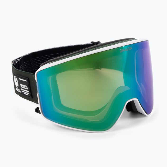 DRAGON PXV2 alpine camo/lumalens green ion/lumalens amber ski goggles 42348-161 2