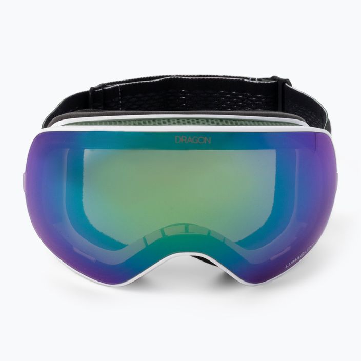 DRAGON X2S alpine camo/lumalens green ion/lumalens amber ski goggles 40455-160 3