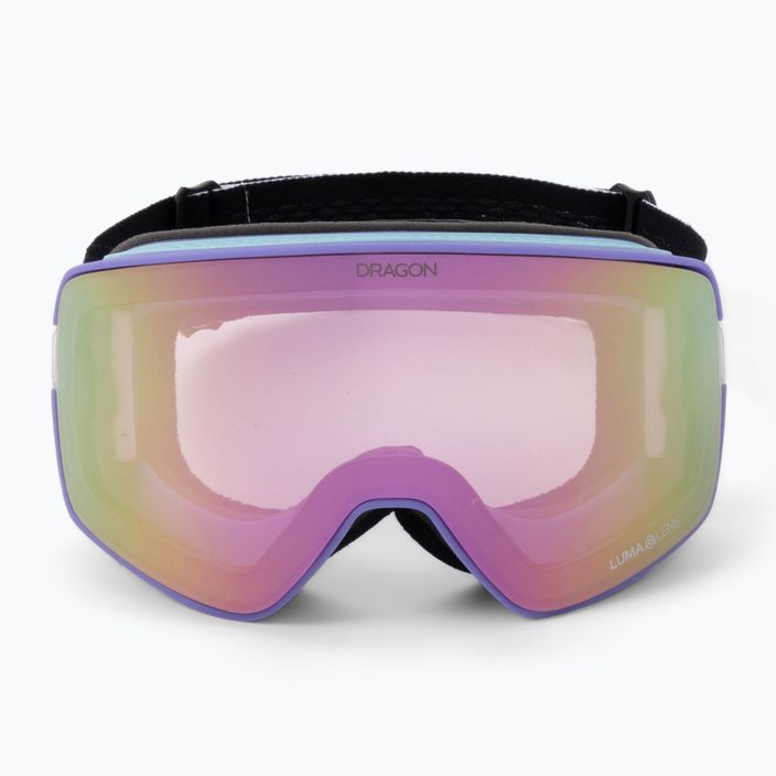 DRAGON NFX2 danny davis/lumalens pink ion/lumalens dark smoke ski goggles 40458-109 3