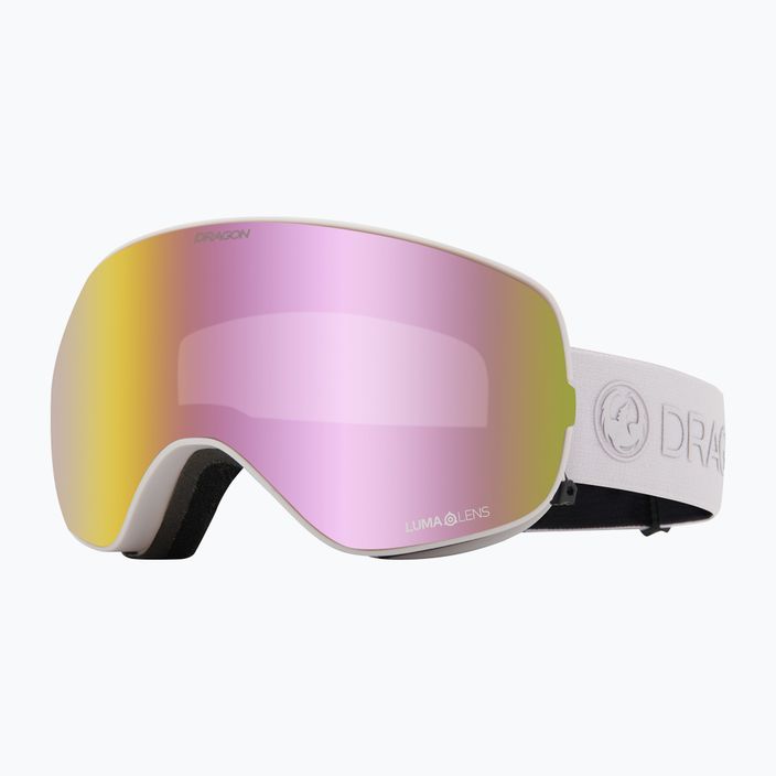 DRAGON X2S lilac/lumalens pink ion/dark smoke ski goggles 6