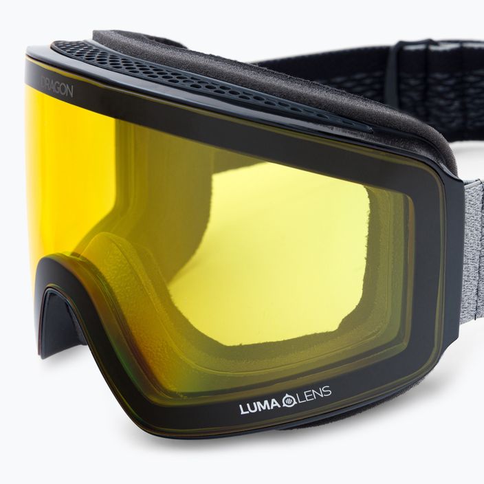 DRAGON PXV switch/lumalens photochromic yellow ski goggles 38278/6534060 5