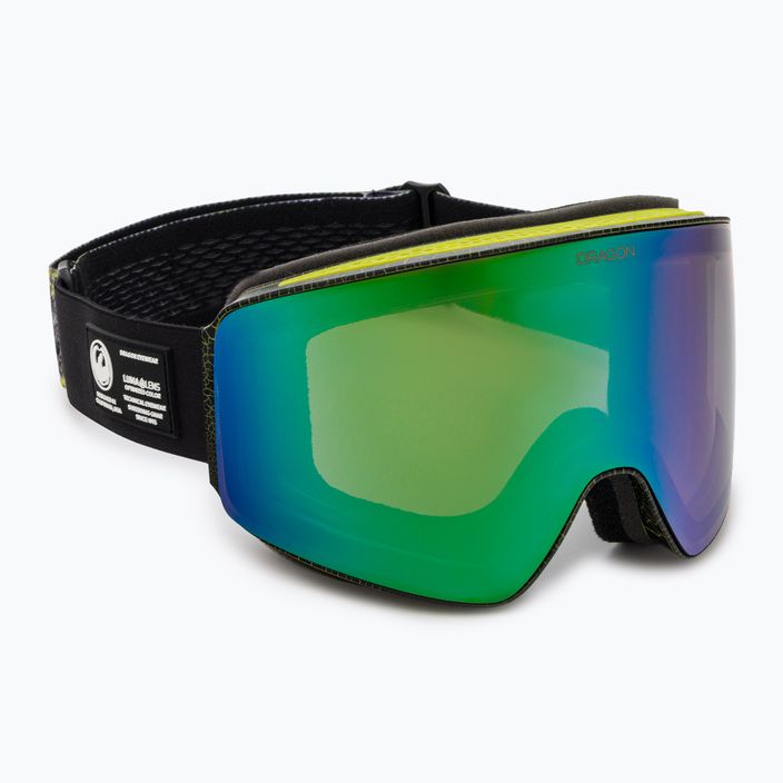 DRAGON PXV ski goggles lichen/lumalens green ion/lumalens amber 38280/6534342 2