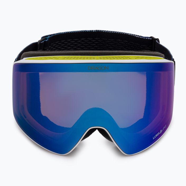 DRAGON PXV bryan iguchi/lumalens blue ion/lumalens amber ski goggles 38280/6534406 3