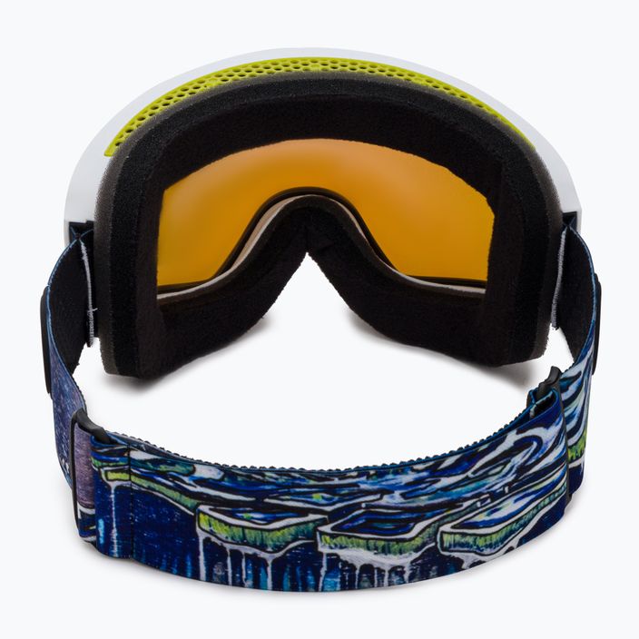 DRAGON PXV bryan iguchi/lumalens blue ion/lumalens amber ski goggles 38280/6534406 4