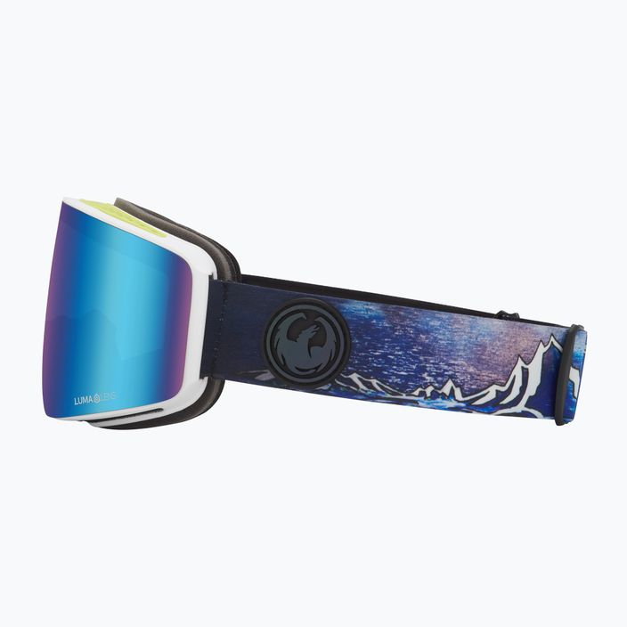 DRAGON PXV bryan iguchi/lumalens blue ion/lumalens amber ski goggles 38280/6534406 9