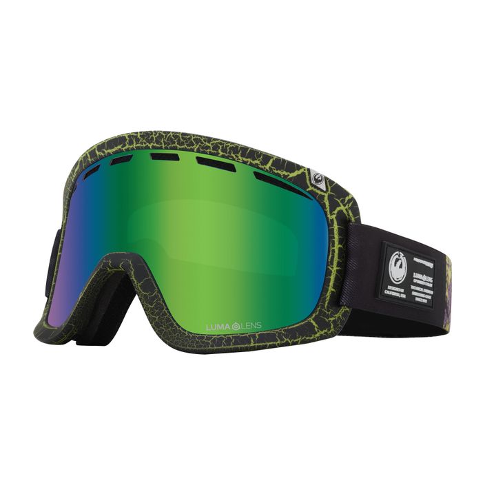 DRAGON D1 OTG ski goggles lichen/lumalens green ion/lumalens amber 40461/6032342 7