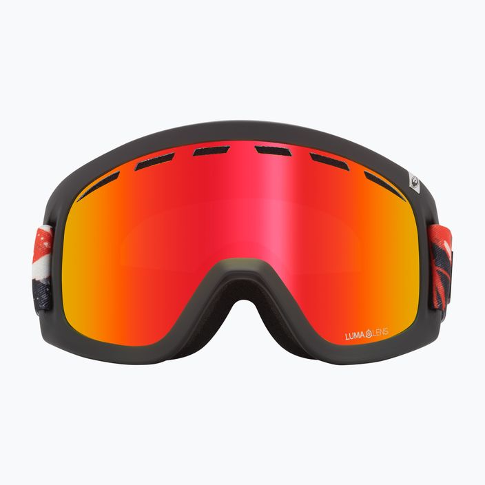DRAGON D1 OTG ski goggles koi/lumalens red ion/lumalens light rose 40461/6032642 9