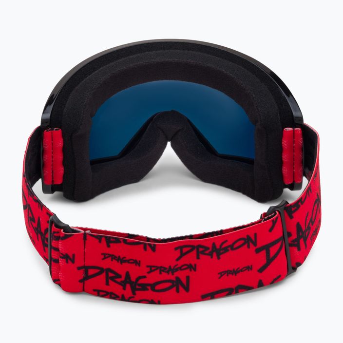 DRAGON DX3 OTG tag/lumalens red ion ski goggles 3
