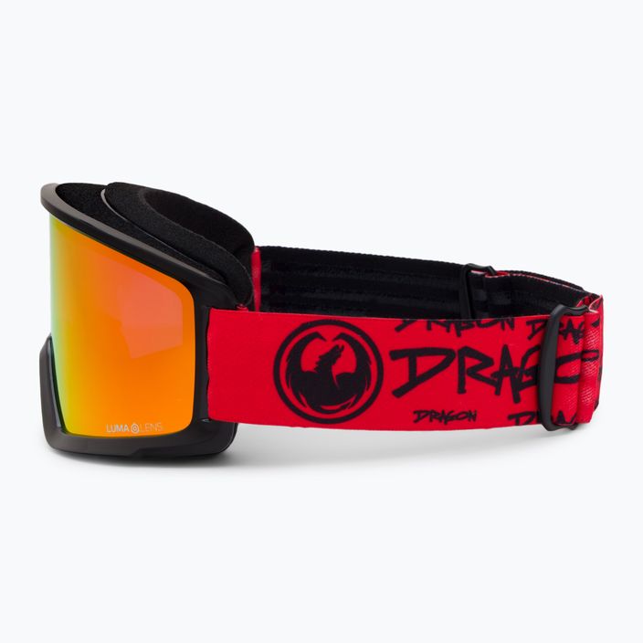DRAGON DX3 OTG tag/lumalens red ion ski goggles 4