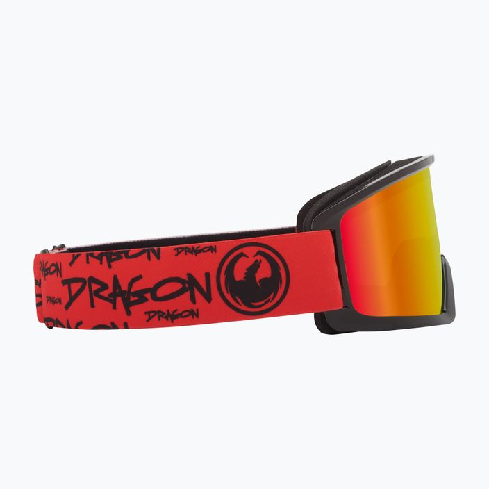 DRAGON DX3 OTG tag/lumalens red ion ski goggles 10