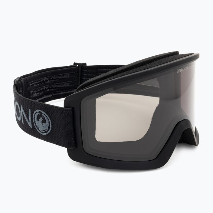 DRAGON DX3 L OTG blackout/lumalens dark smoke ski goggles