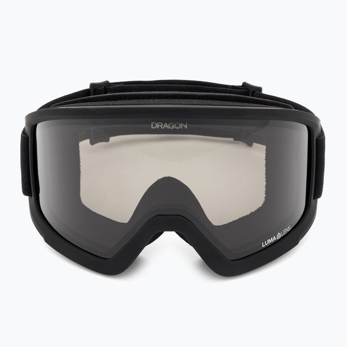 DRAGON DX3 L OTG blackout/lumalens dark smoke ski goggles 2