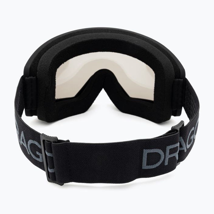DRAGON DX3 L OTG blackout/lumalens dark smoke ski goggles 3