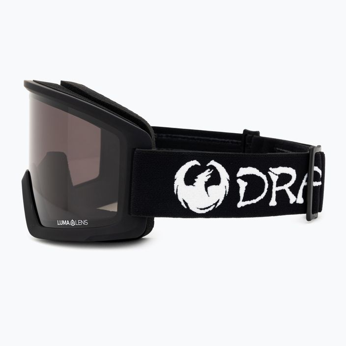 DRAGON DX3 L OTG classic black/lumalens dark smoke ski goggles 4