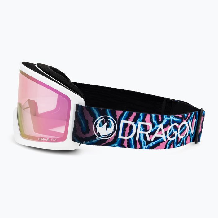 DRAGON DX3 OTG reef/lumalens pink ion ski goggles 4