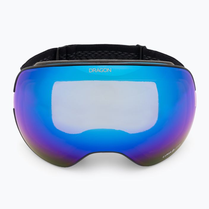 DRAGON X2 icon blue/lumalens blue ion/amber ski goggles 3