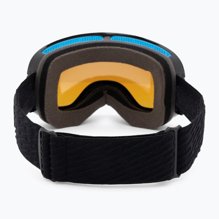 DRAGON X2 icon blue/lumalens blue ion/amber ski goggles 4