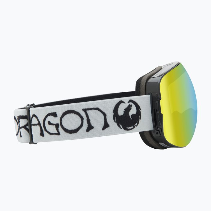 DRAGON X2 classic grey/lumalens gold ion/amber ski goggles 8