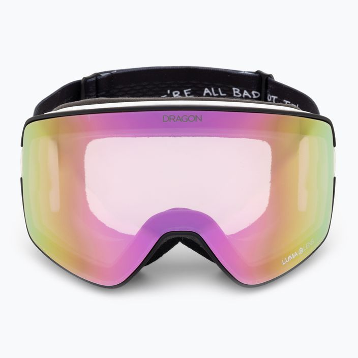 DRAGON NFX2 forest bailey signature/lumalens pink ion/midnight ski goggles 3