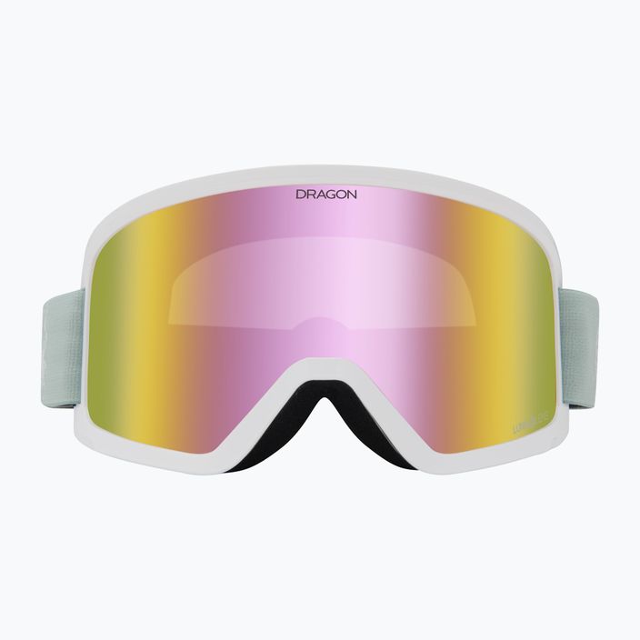 DRAGON DX3 OTG mineral/lumalens pink ion ski goggles 6
