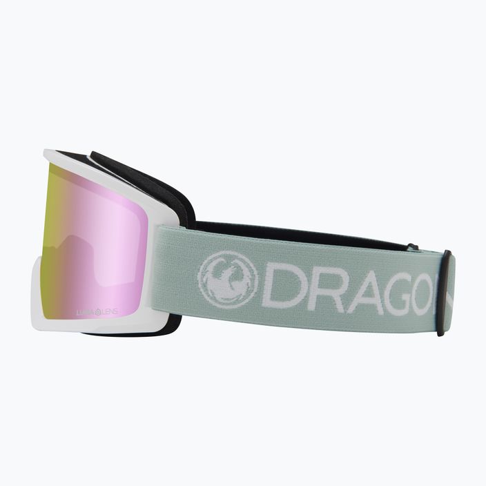 DRAGON DX3 OTG mineral/lumalens pink ion ski goggles 8