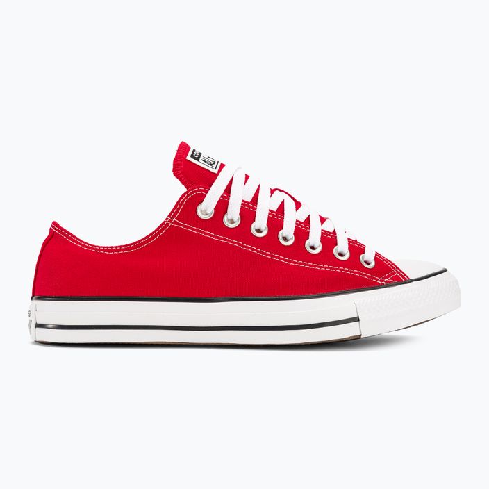 Converse Chuck Taylor All Star Classic Ox red trainers 2
