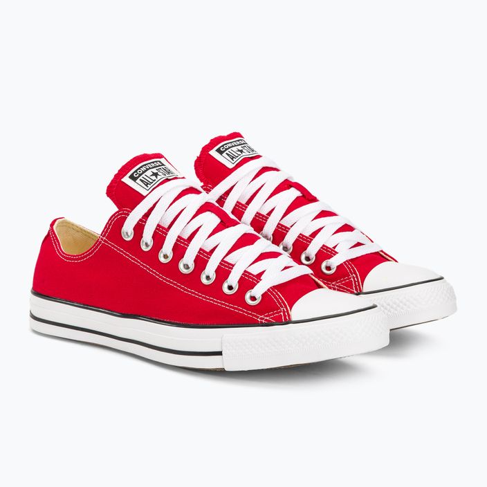 Converse Chuck Taylor All Star Classic Ox red trainers 4