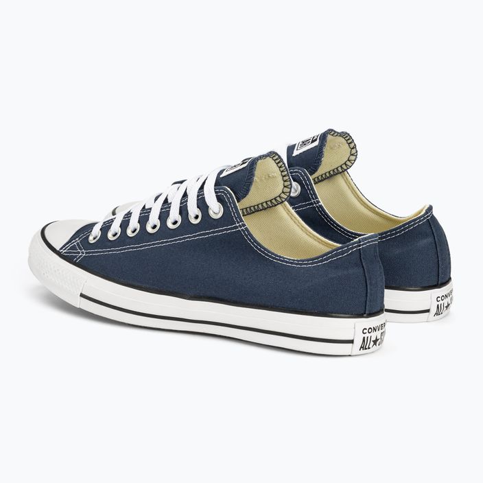 Converse Chuck Taylor All Star Classic Ox navy trainers 3