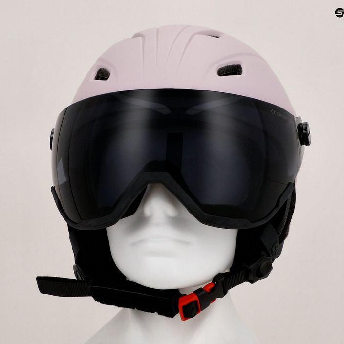 Women's ski helmet 4F F032 light pink 11