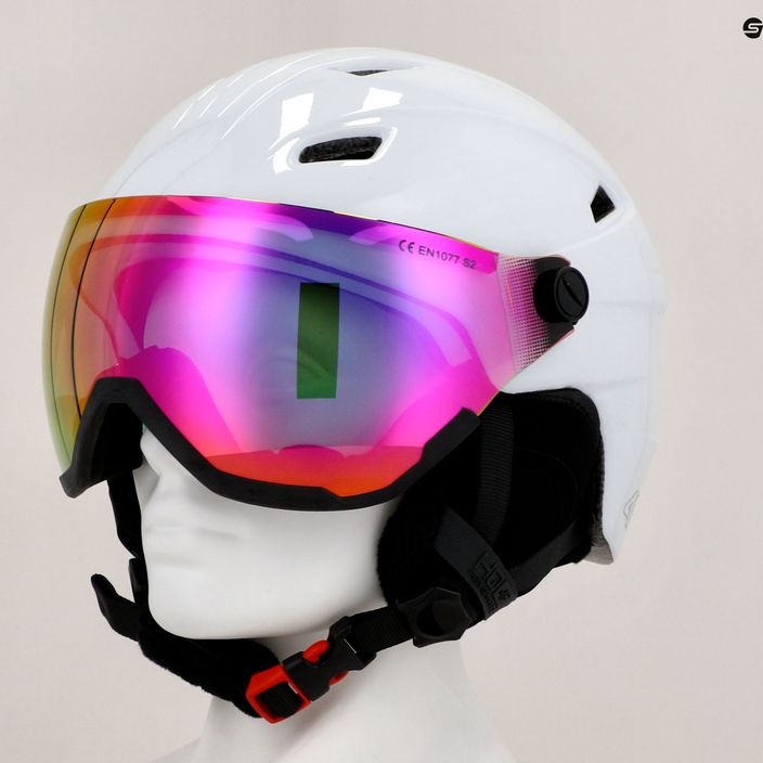 Women's ski helmet 4F F032 white 11