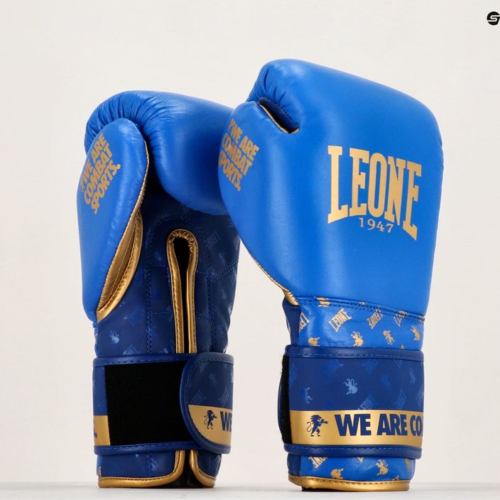 Boxing gloves LEONE 1947 Dna blue 14