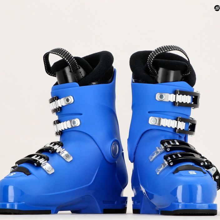 Children's ski boots Salomon S Race 60 T M race blue/white/process blue 11