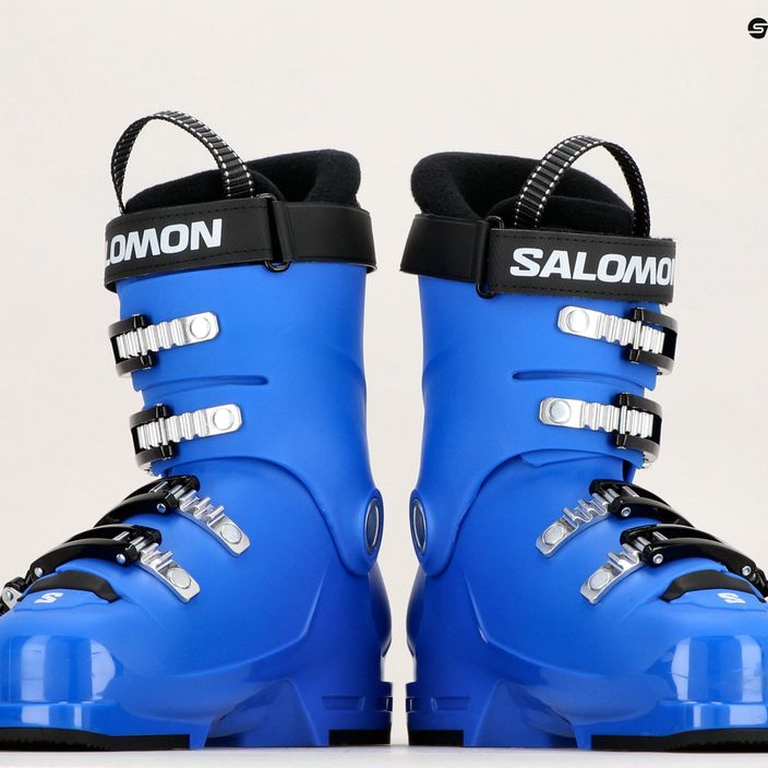 Children's ski boots Salomon S Race 60 T L race blue/white/process blue 13