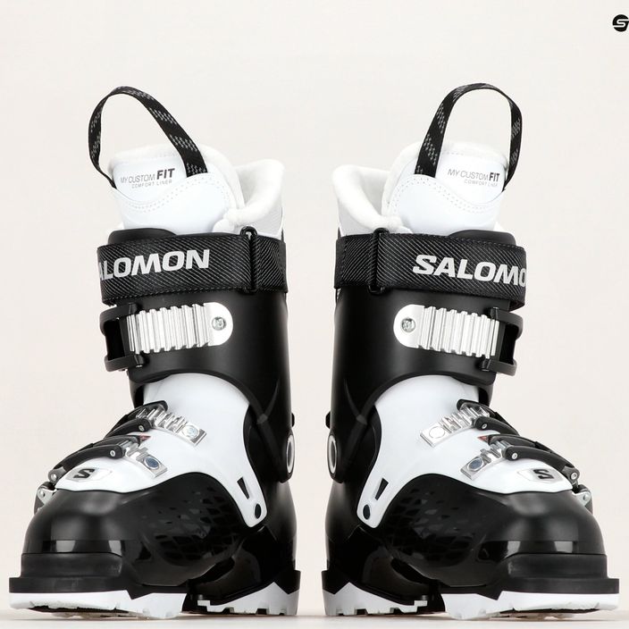 Women's ski boots Salomon QST Access 70 W black/white/beluga 12