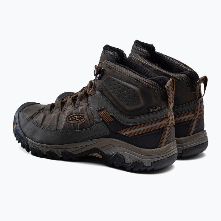 Men's trekking boots KEEN Targhee III Mid black olive 1017787 3