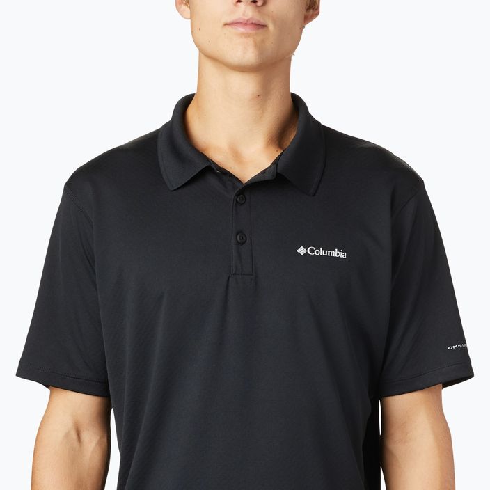 Columbia Zero Rules men's polo shirt black 1533303010 4