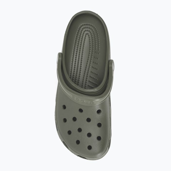 Men's Crocs Classic dusty olive flip-flops 7