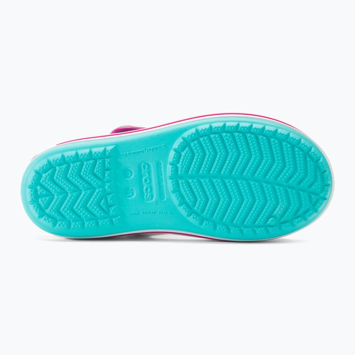 Crocs Crockband Kids Sandals pool/candy pink 5