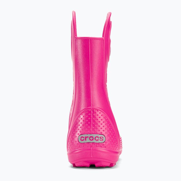 Crocs Handle Rain Boot Kids candy pink wellingtons 7