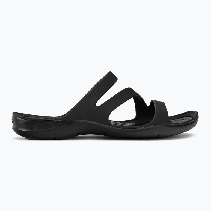 Women's Crocs Swiftwater Sandal black 203998-060 flip-flops 2